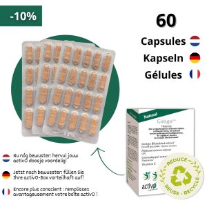 Navulling: 60 Capsules Ginkgo Plus