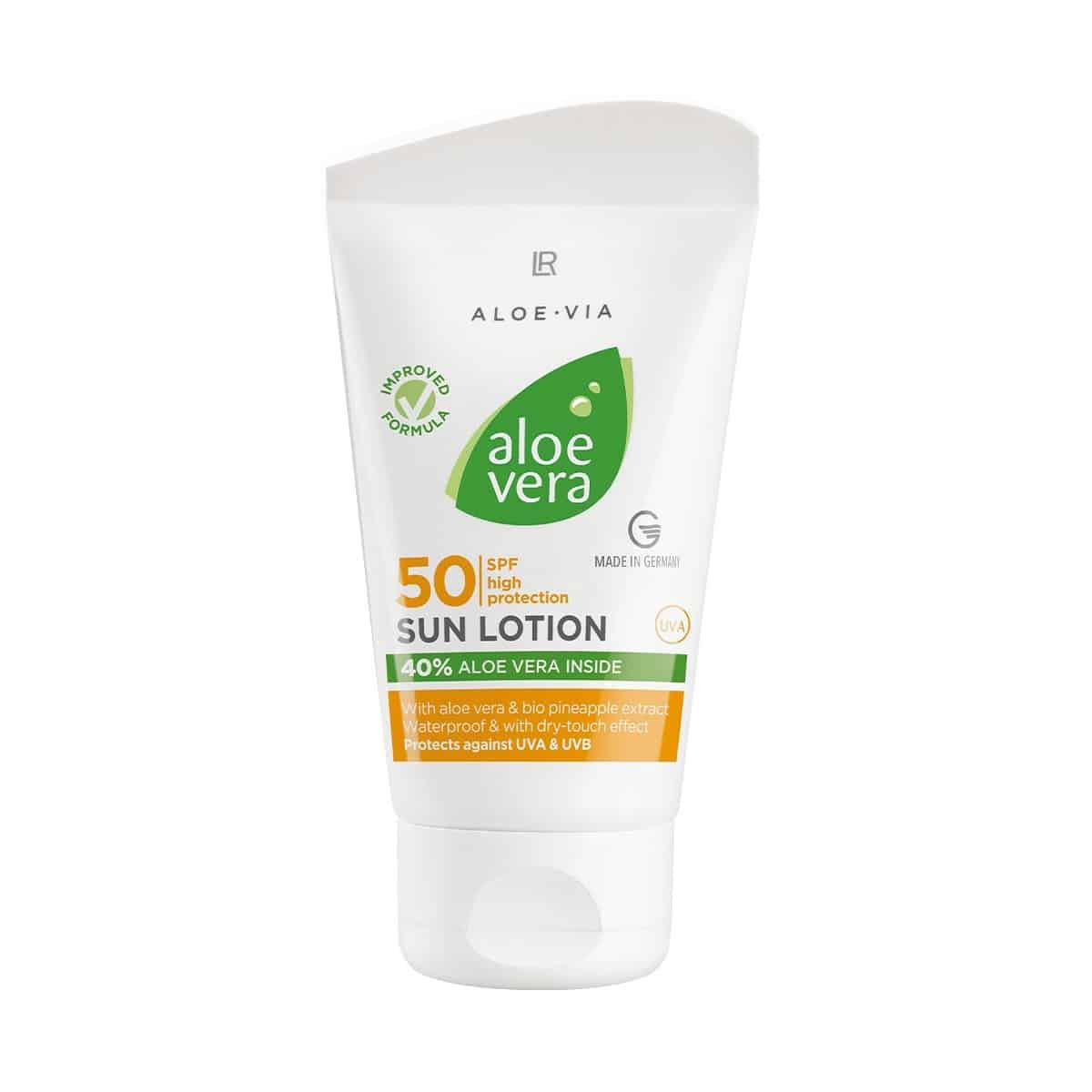 Aloe Vera zonnebrandcreme SPF50 - Afbeelding 2