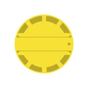 Keg Caps 64S Geel 1.000 st
